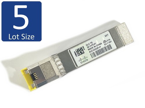 Lot genuine cisco - 5, glc-te
