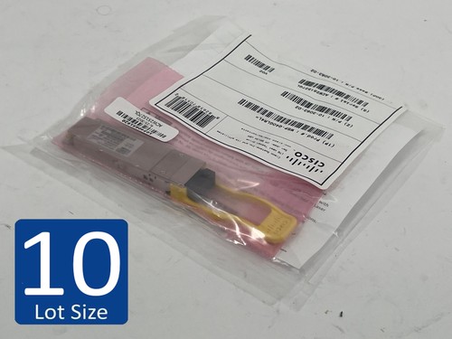 Lot cisco qsfp - lot, 10