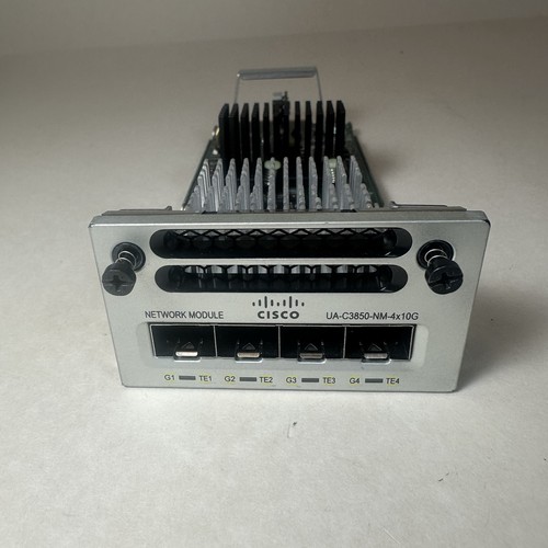Cisco c3850 4x10g 4 port - cisco, ua-c3850-nm-4x10g